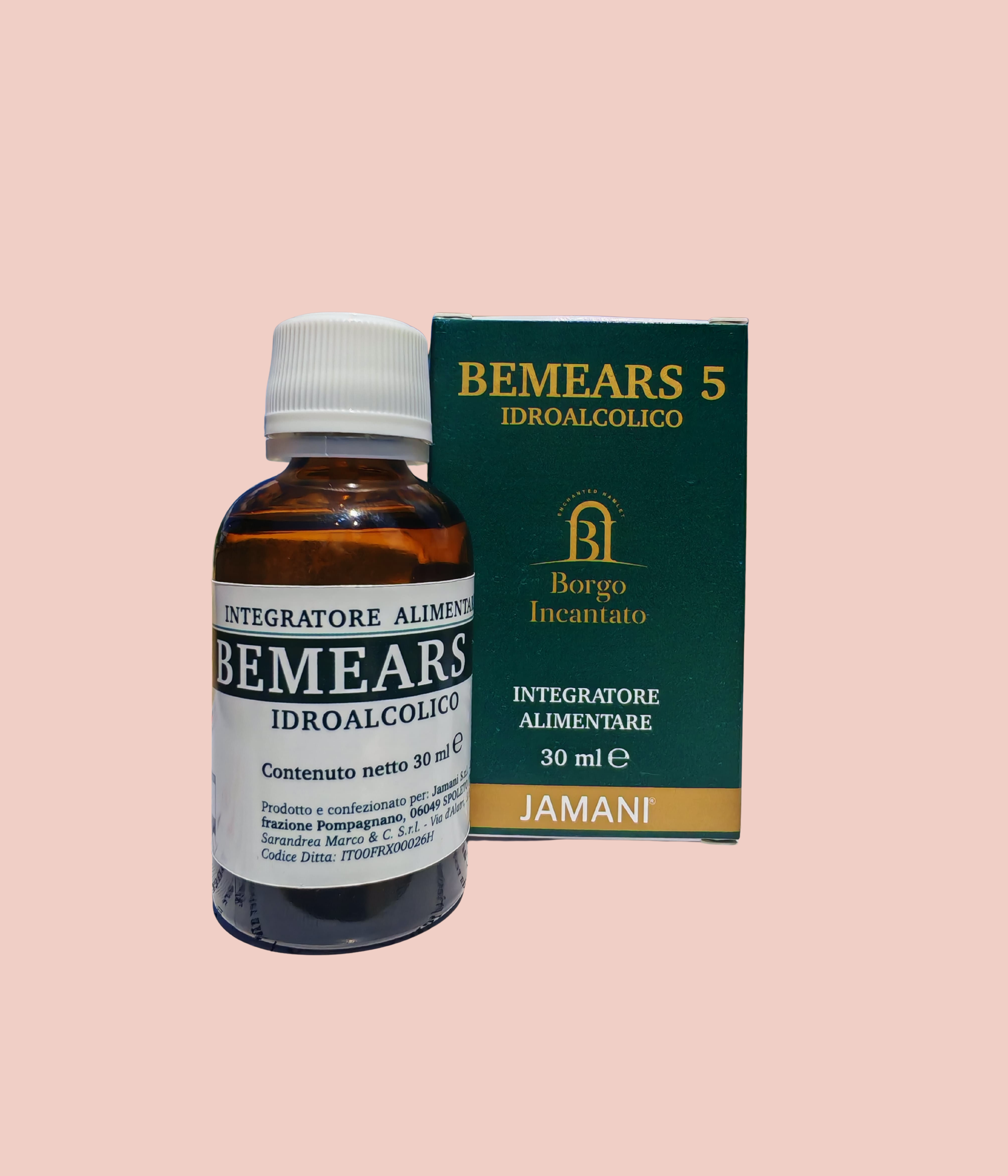 BEMEARS 5 IDROALCOLICO (INTEGRATORE ALIMENTARE 30 ml)