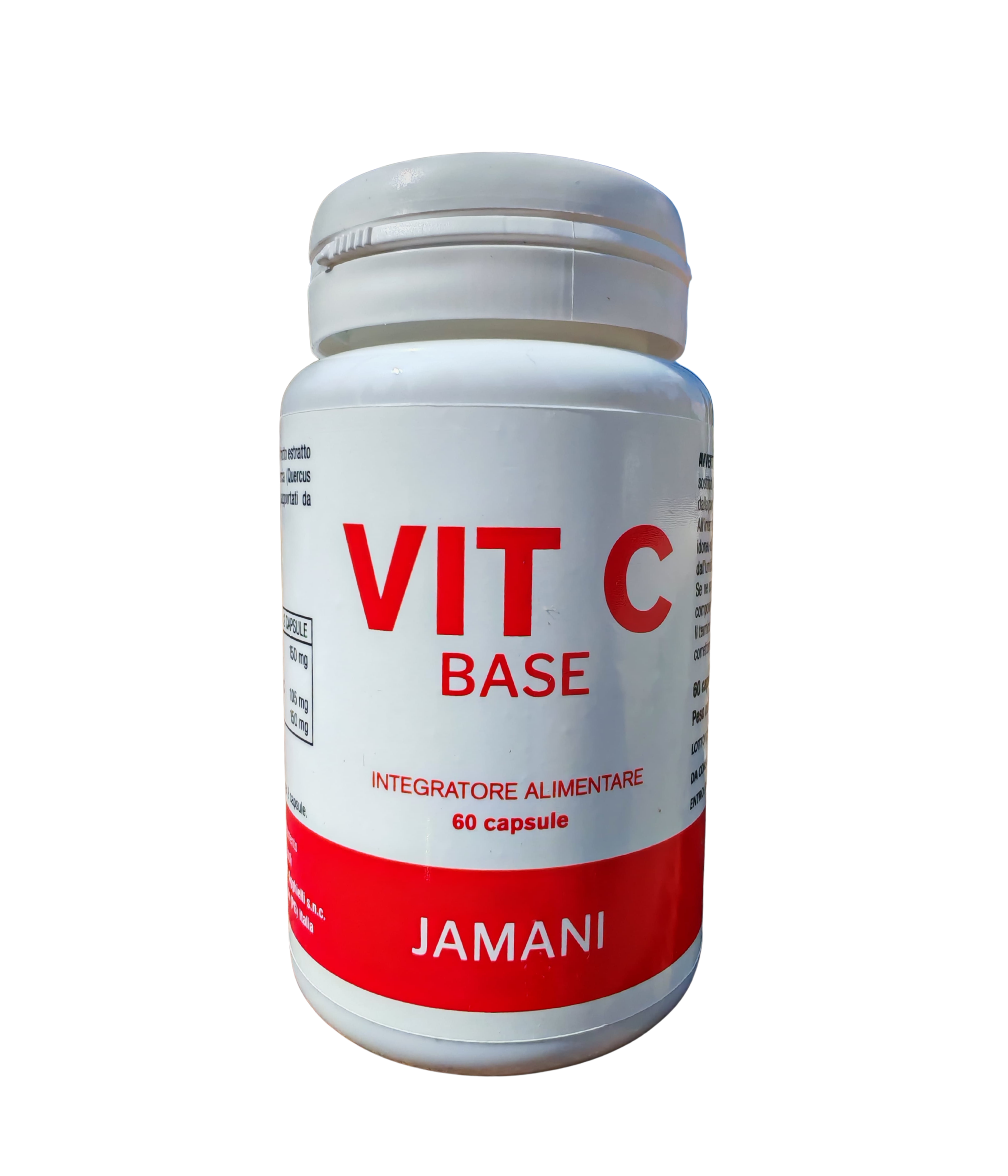 VIT C BASE (60 CAPSULE DA 485 MG) Senza ferro